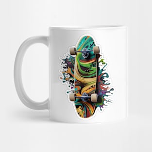 Skateboard Sticker design #4 Mug